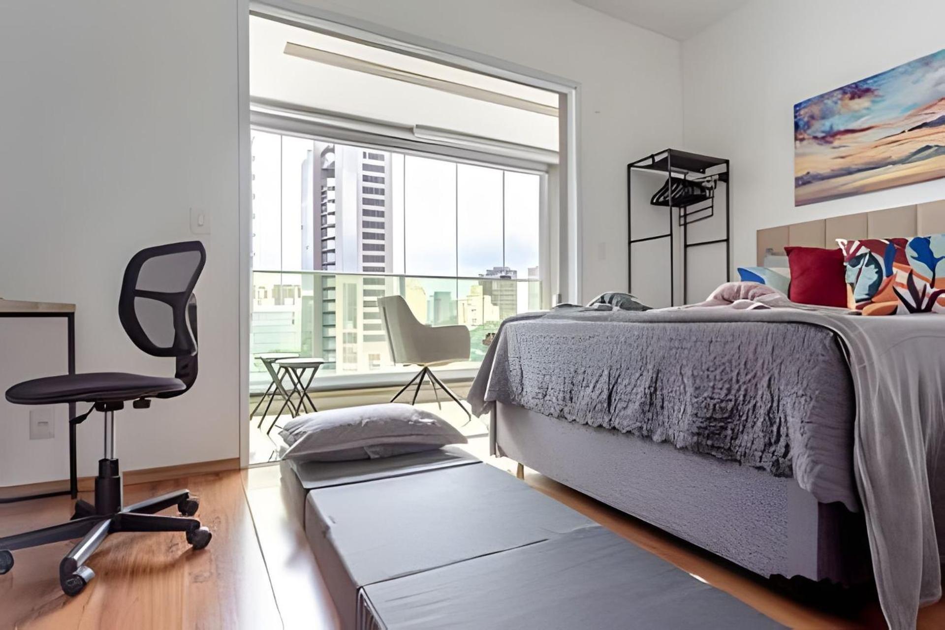 Apartamento Allianz Garagem, Varanda, Piscina, Academia *